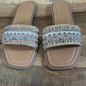 Jeweled Slides Size 9